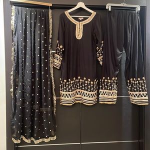 Punjabi Indian Pakistani Salwar Kameez Kurti set